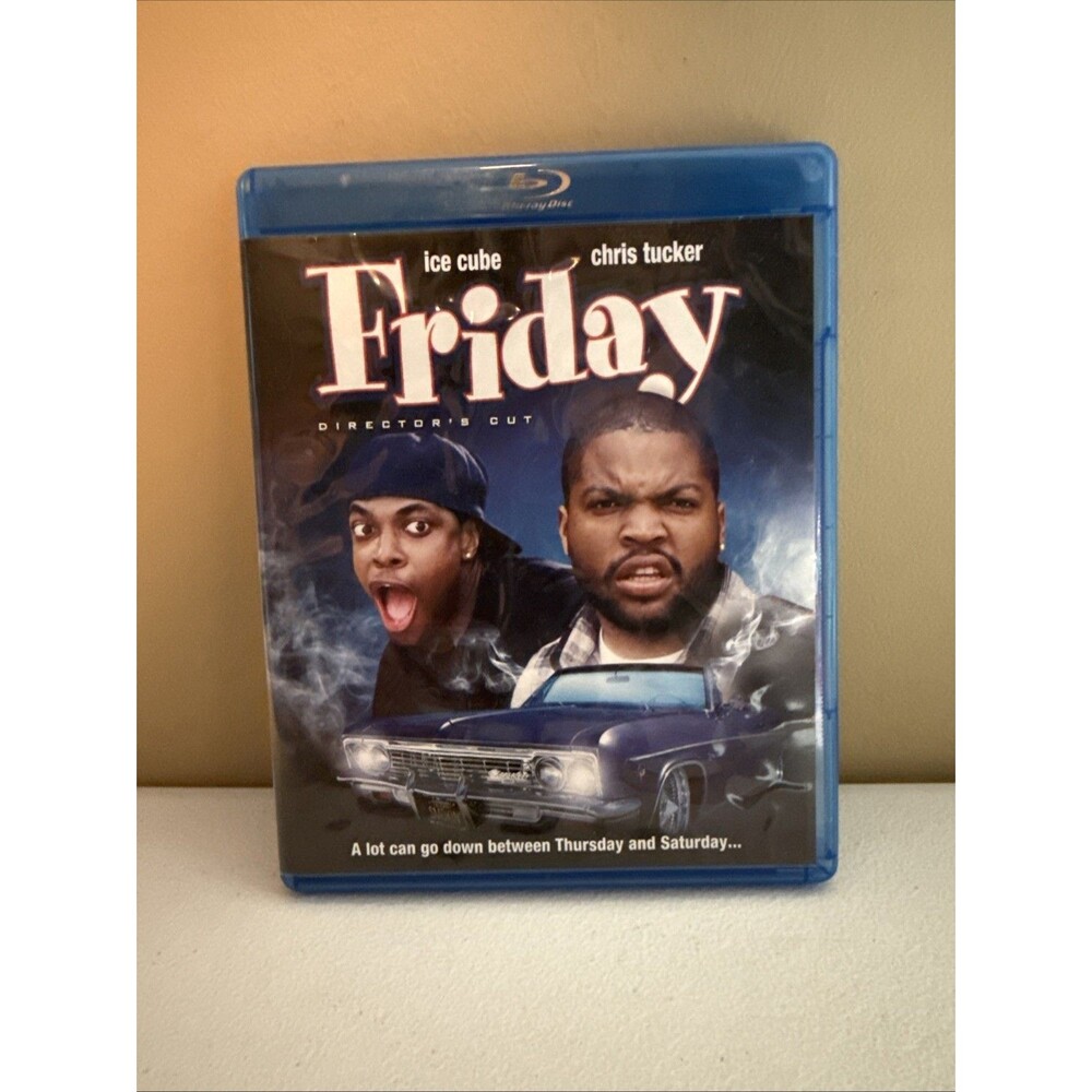 Friday Extended Director's Cut Blu-Ray Disc with Ice Cube and Chris Tucker